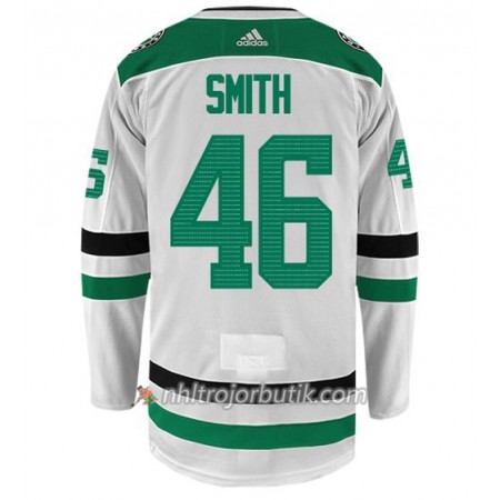Män Ishockey Dallas Stars Tröja GEMEL SMITH 46 Adidas Vit Authentic
